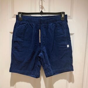 Birdwell Beach Britches Size Small Navy Corduroy NWT